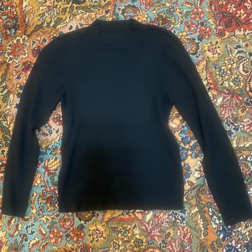 Mock neck sweater